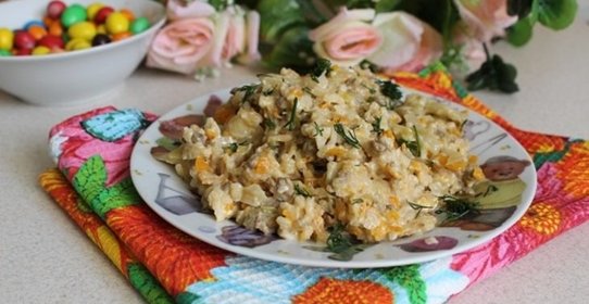 Ленивые голубцы в мультиварке