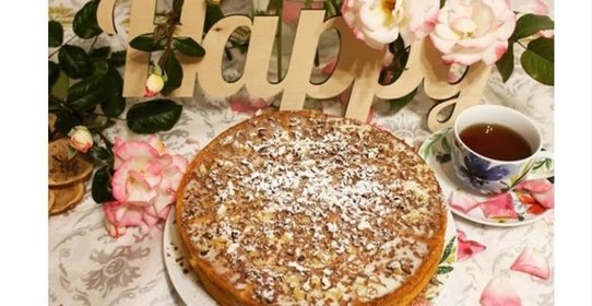 Шарлотка-торт