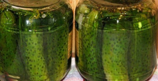 Маринованные огурцы сладкие