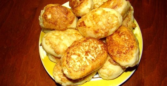 Манник на сковороде