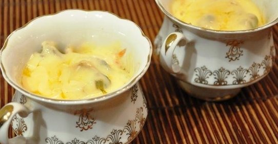 Жюльен из морепродуктов