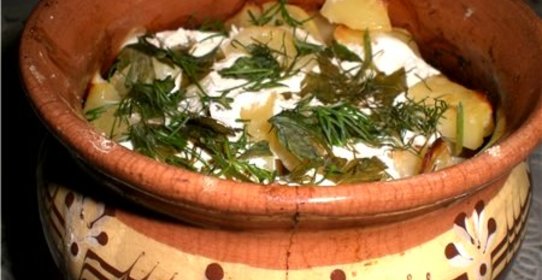 Мясо в горшочках в микроволновке