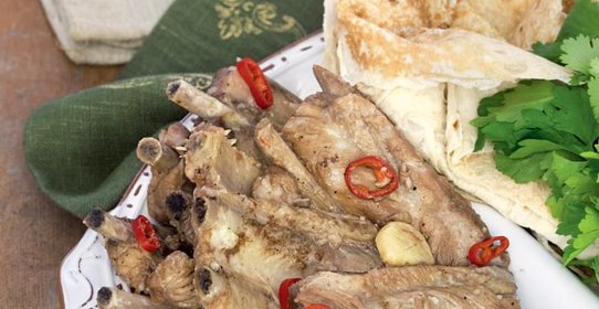 Кисло-сладкие свиные ребрышки