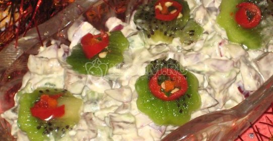 Салат «Цветущий сад»