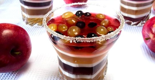 Желе слоями