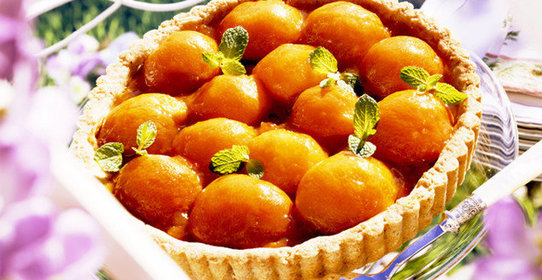 Абрикосовый пирог в мультиварке