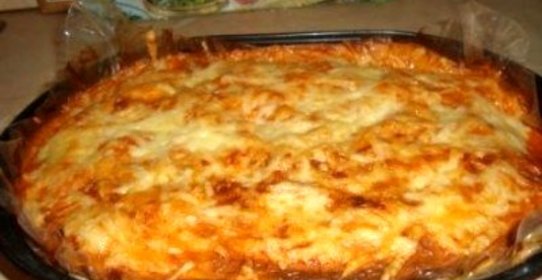 Пирог из лаваша с рыбой