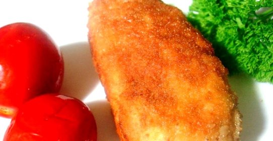 Свиные рулетики с сыром и чесноком