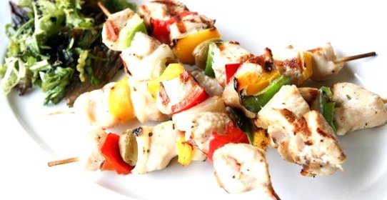 Тропические куриные шашлыки