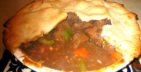 Пирог с мясом