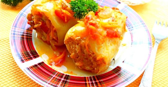 Перец болгарский фаршированный