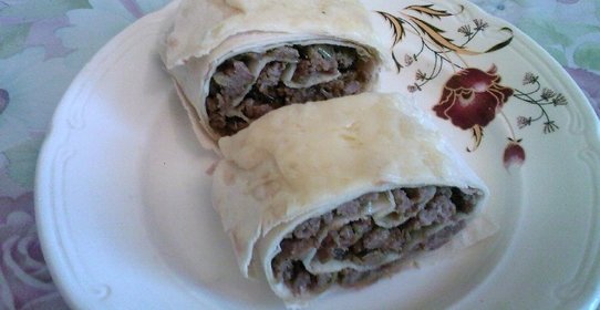 Рулет с куриным фаршем