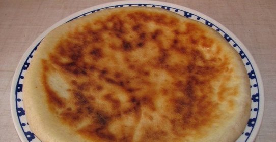 Хачапури на кефире на сковороде
