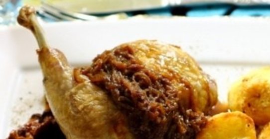 Запеченная цесарка