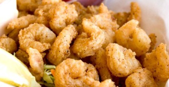 Жареные креветки