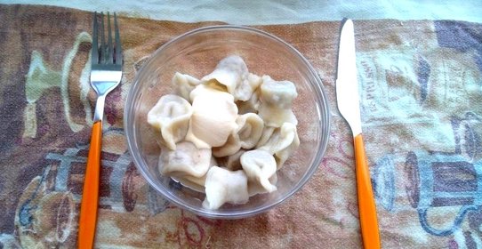 Вегетарианские пельмени