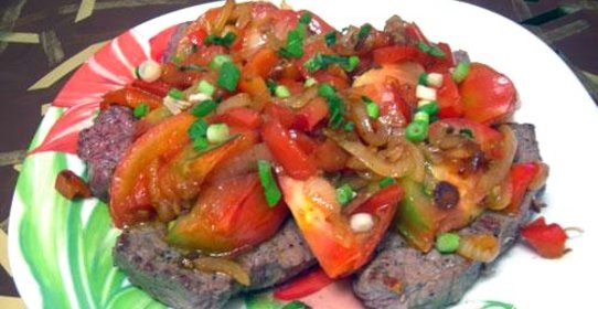 Бифштекс по-мексикански