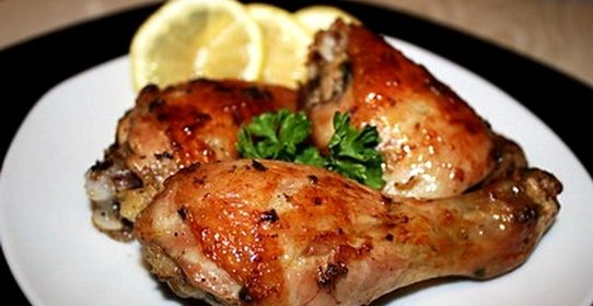 Окорочка на сковороде