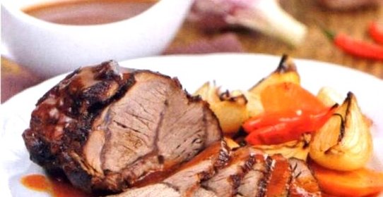 Говядина в рукаве с картошкой