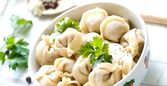 Пельмени в горшочках в микроволновке