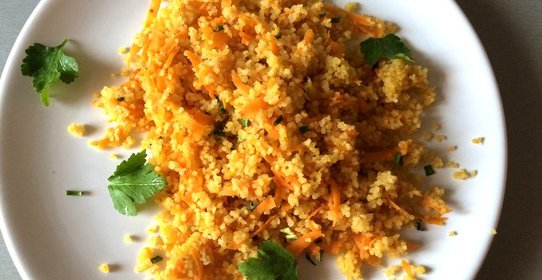 Пряный апельсиновый кускус