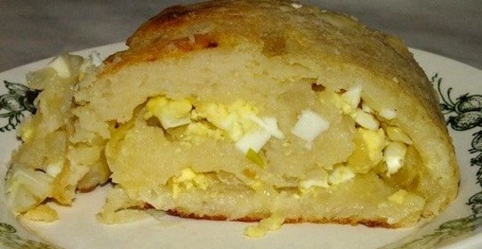 Картофельный рулет