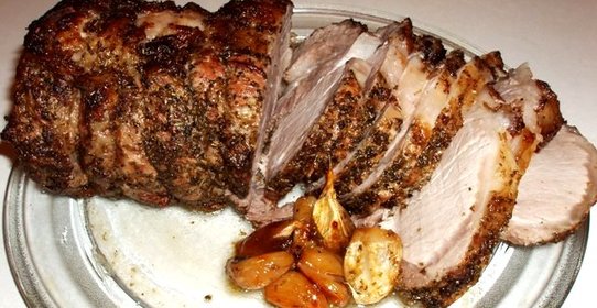 Свинина в белом вине