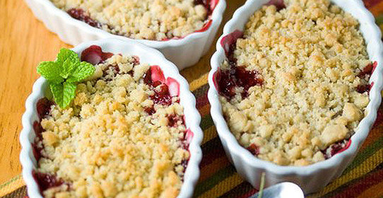 Осенний ягодный пирог