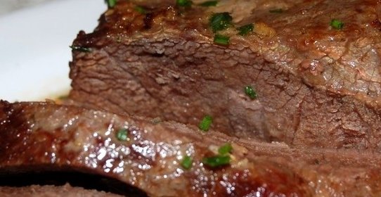 Говядина маринованная, запеченная в рукаве