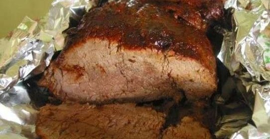 Маринованная говядина в духовке