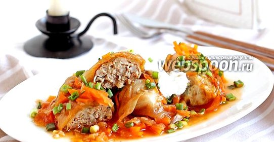 Голубцы с перловкой