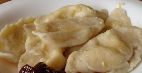 Пышные вареники с творогом на молоке