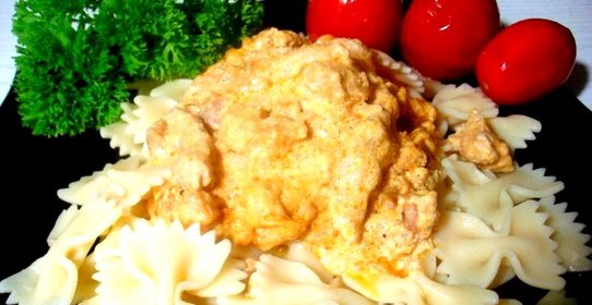 Мясо по-строгановски