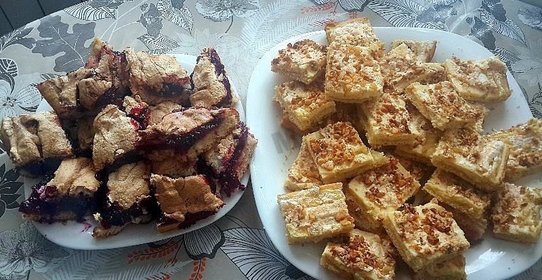 Два пирога из песочного теста