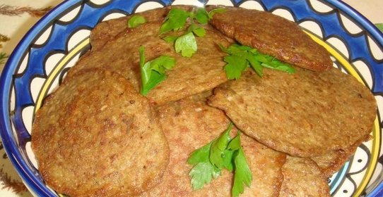 Оладьи из куриной печени