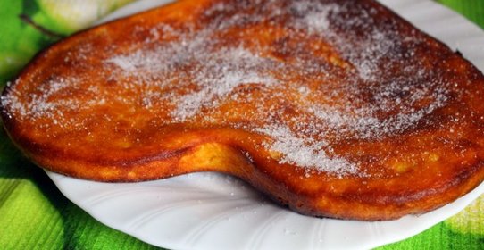 Тыквенно-морковный пирог на кефире