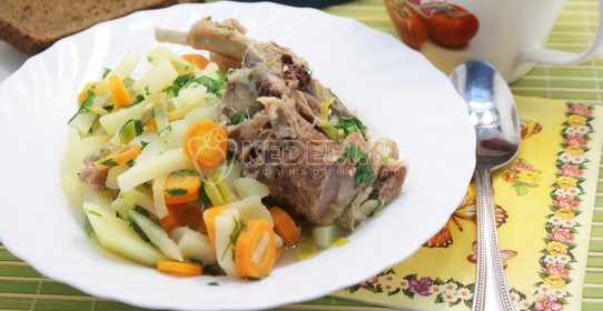 Баранина с картофелем