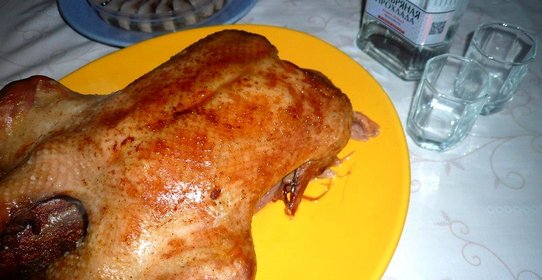 Утка запеченная в духовке