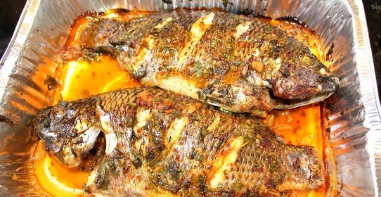 Рыба святого Петра в маринаде в средиземноморском стиле