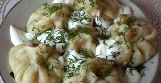 Хинкали с мясом