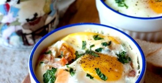 Глазунья в микроволновке