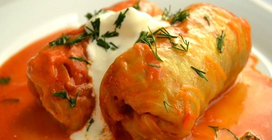 Голубцы из баранины