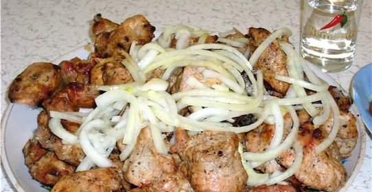Шашлык из свинины без уксуса