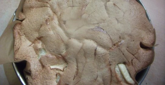 Шарлотка с яблоками