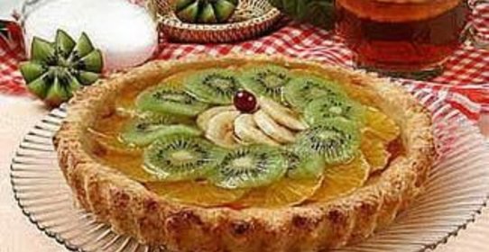 Фруктово-ягодный пирог