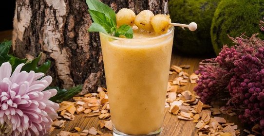 Смузи из копченых фруктов