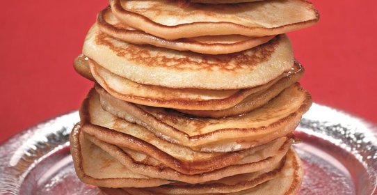 Оладьи с медовым маслом