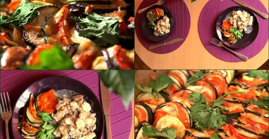 Рататуй c моцареллой