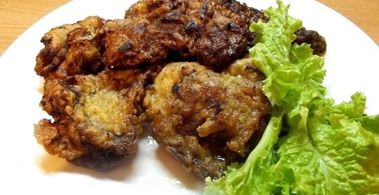 Биточки из говяжьего сердца