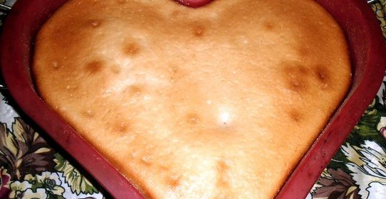 Постный корж для торта